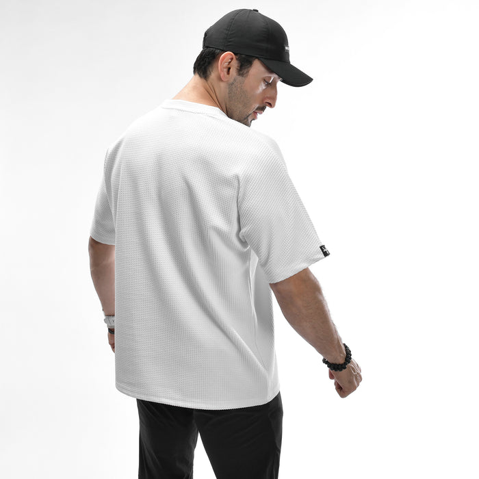 Waffle Oversized Tee - IRONGEAR Fitness
