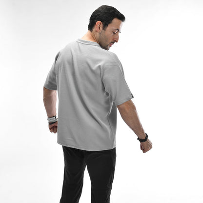 Waffle Oversized Tee - IRONGEAR Fitness