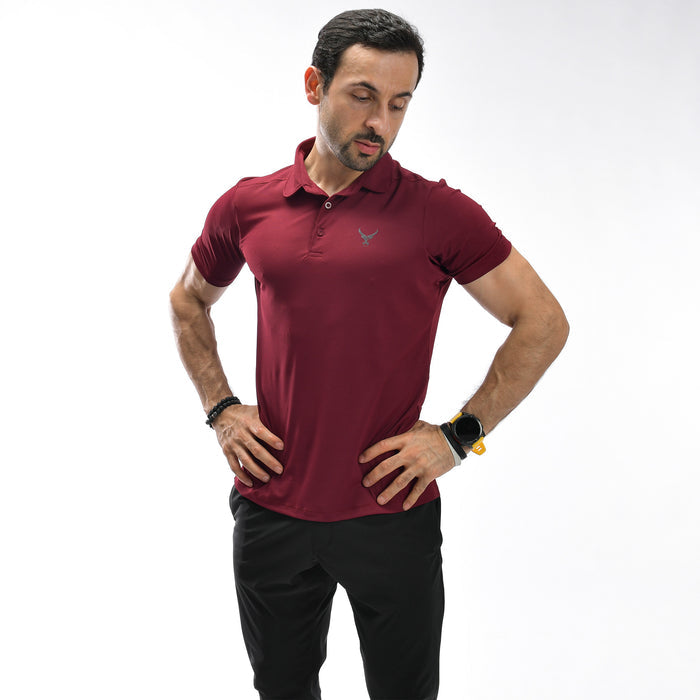 Waffle Weave Polo - IRONGEAR Fitness