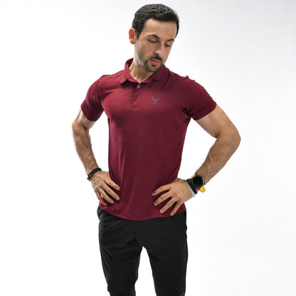 Waffle Weave Polo - IRONGEAR Fitness