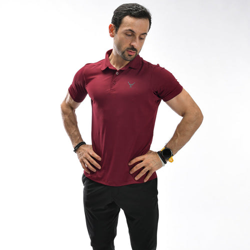 Waffle Weave Polo - IRONGEAR Fitness