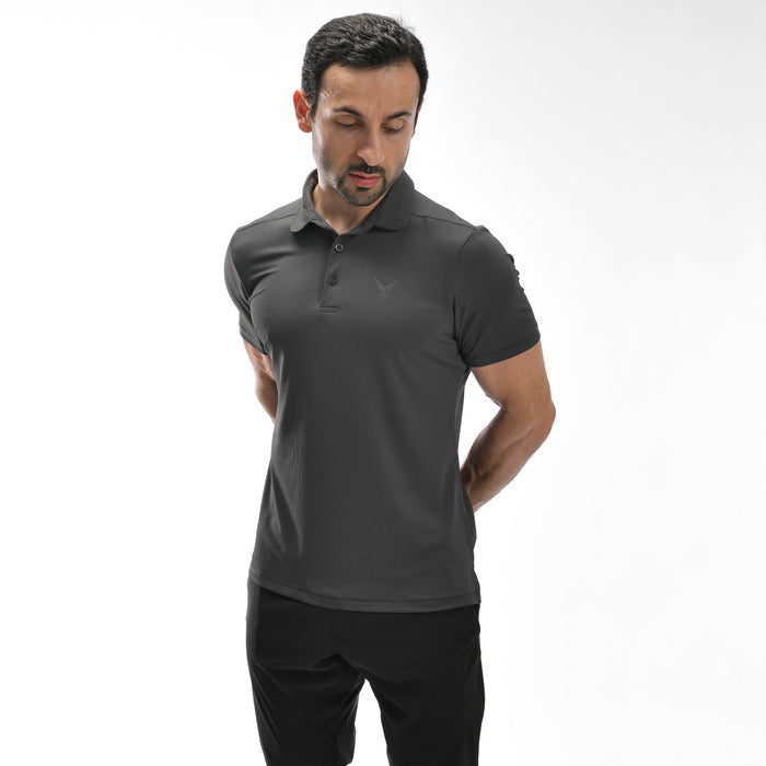 Waffle Weave Polo - IRONGEAR Fitness