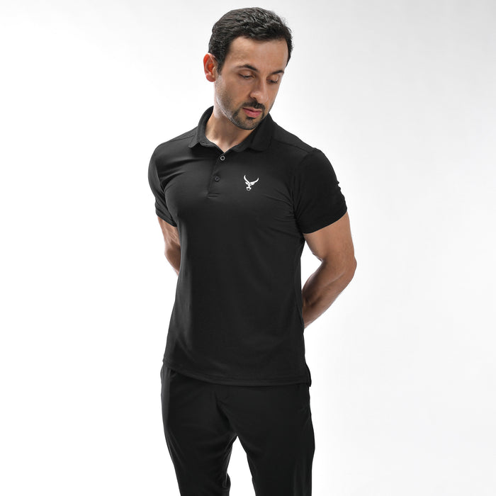Waffle Weave Polo - IRONGEAR Fitness