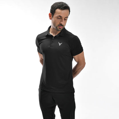 Waffle Weave Polo - IRONGEAR Fitness