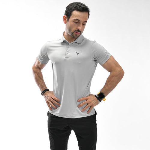 Waffle Weave Polo - IRONGEAR Fitness