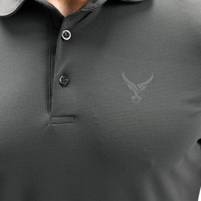 Waffle Weave Polo - IRONGEAR Fitness