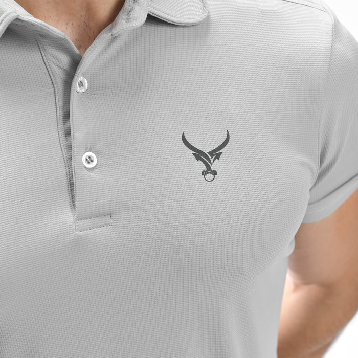 Waffle Weave Polo - IRONGEAR Fitness