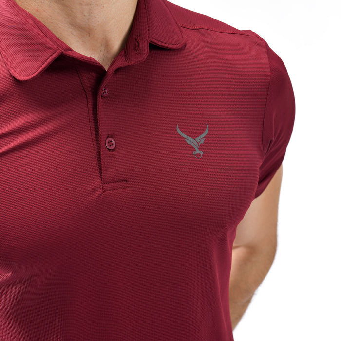 Waffle Weave Polo - IRONGEAR Fitness