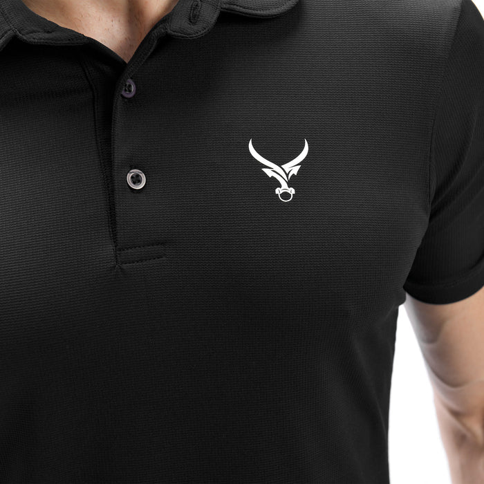 Waffle Weave Polo - IRONGEAR Fitness