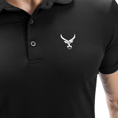 Waffle Weave Polo - IRONGEAR Fitness