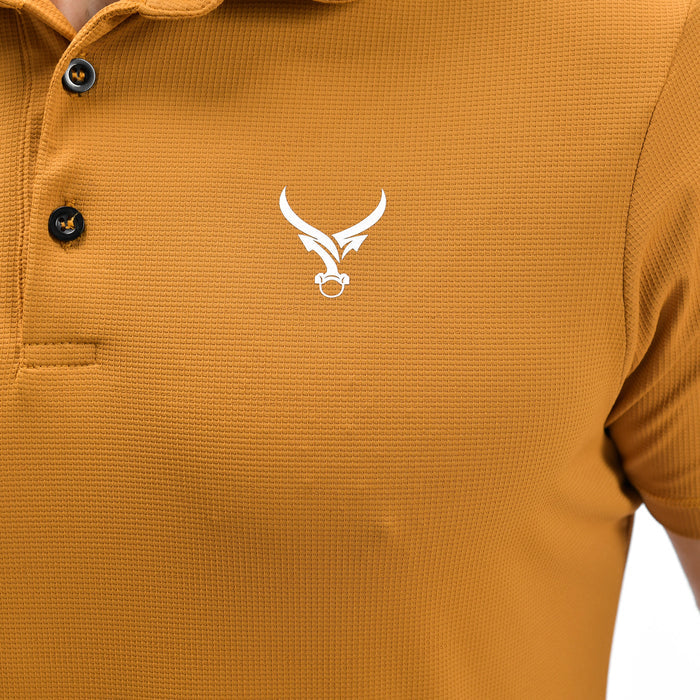 Waffle Weave Polo - IRONGEAR Fitness