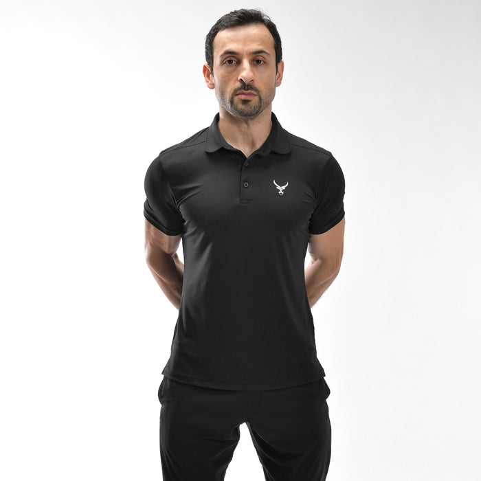Waffle Weave Polo - IRONGEAR Fitness