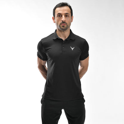 Waffle Weave Polo - IRONGEAR Fitness