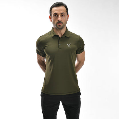 Waffle Weave Polo - IRONGEAR Fitness