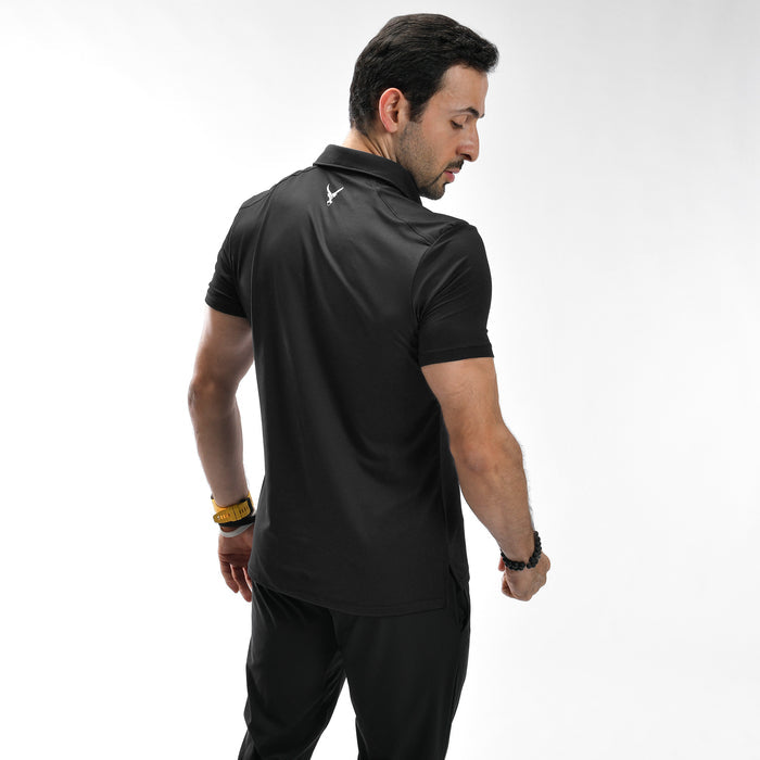 Waffle Weave Polo - IRONGEAR Fitness