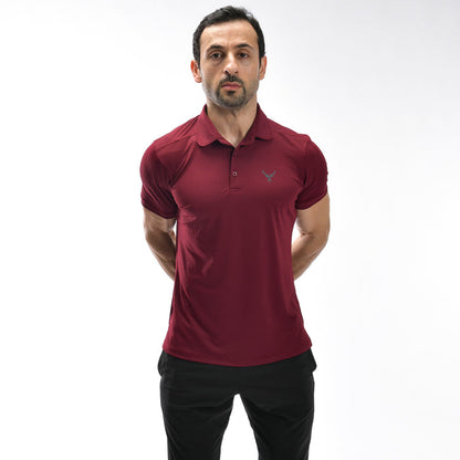 Waffle Weave Polo - IRONGEAR Fitness