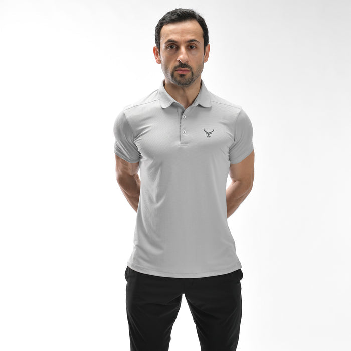 Waffle Weave Polo - IRONGEAR Fitness