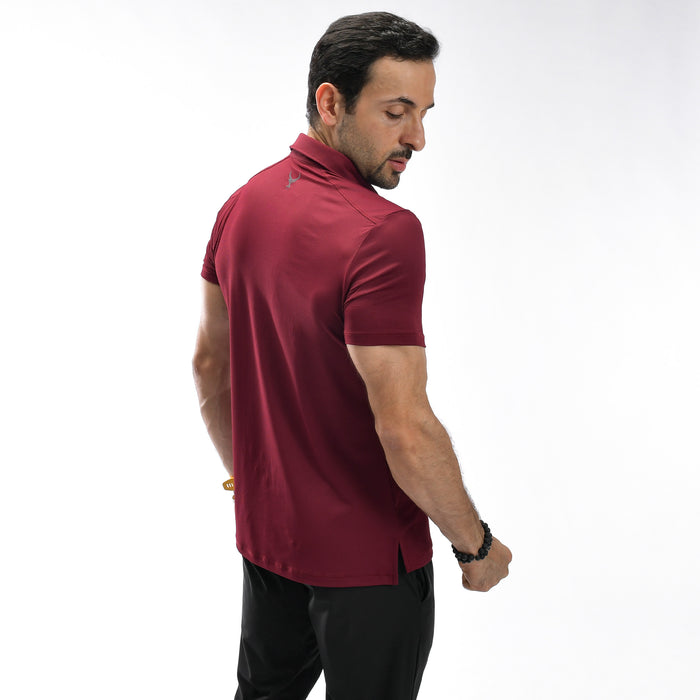Waffle Weave Polo - IRONGEAR Fitness