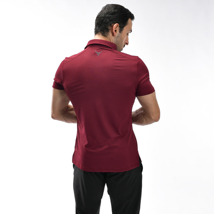 Waffle Weave Polo - IRONGEAR Fitness