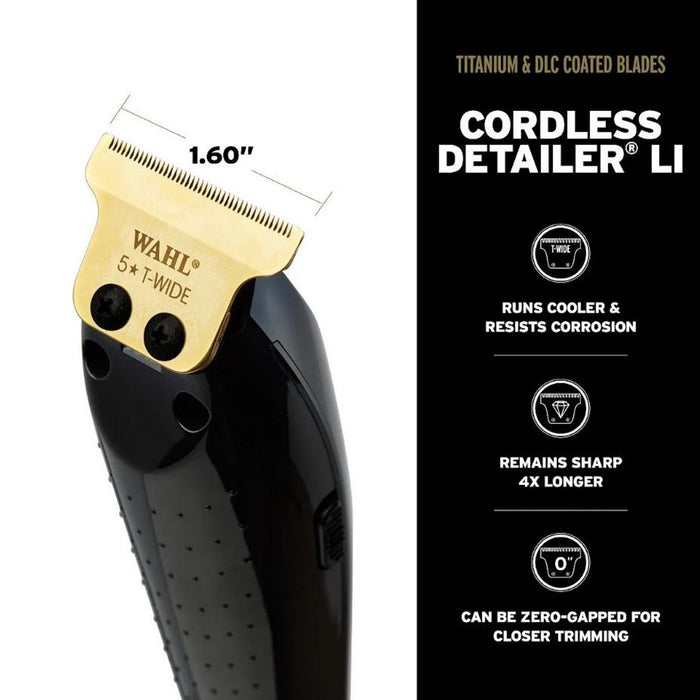 WAHL Professional 5 Star Cordless Barber Combo - Magic & Detailer - Palms Fashion Inc.