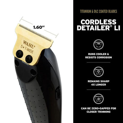 WAHL Professional 5 Star Cordless Barber Combo - Magic & Detailer - Palms Fashion Inc.