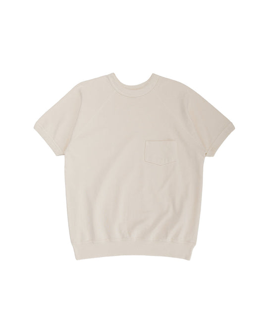 Warehouse Lot. 4105 Short Sleeve SW With Pocket Plain Cream