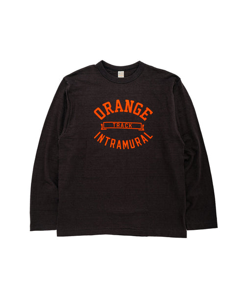 lost & found Warehouse Warehouse Lot. 5906 Long Sleeve Crew Neck T-Shirt Orange Sumikuro