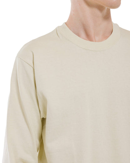 lost & found Warehouse Warehouse Lot. 5914 Long Sleeve Crew Neck T-Shirt Solid Cream