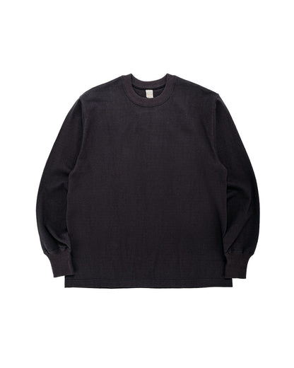 lost & found Warehouse Warehouse Lot. 5914 Long Sleeve Crew Neck T-Shirt Solid Sumikuro