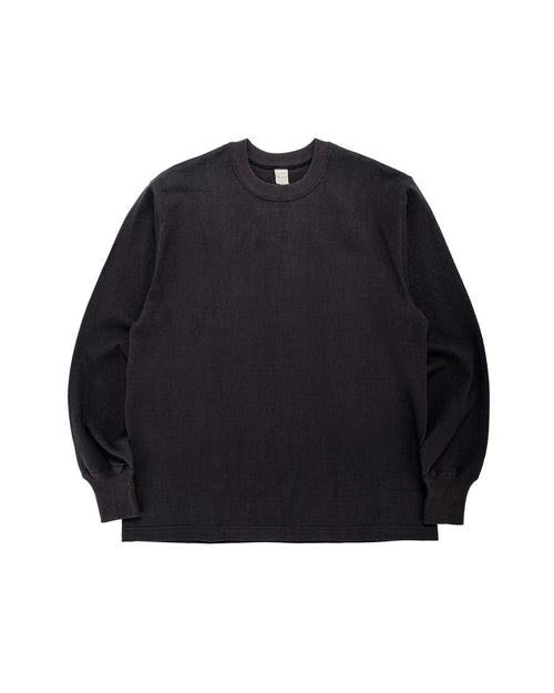 lost & found Warehouse Warehouse Lot. 5914 Long Sleeve Crew Neck T-Shirt Solid Sumikuro