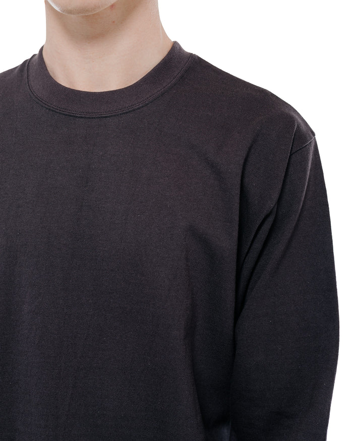 lost & found Warehouse Warehouse Lot. 5914 Long Sleeve Crew Neck T-Shirt Solid Sumikuro