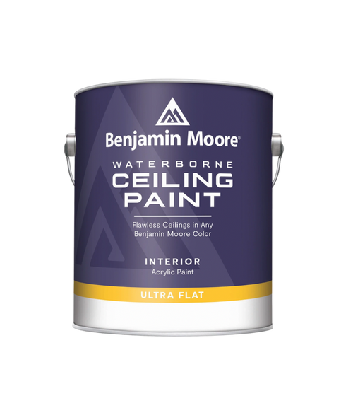 Benjamin Moore Waterborne Ceiling Paint available at Clement's Paint.