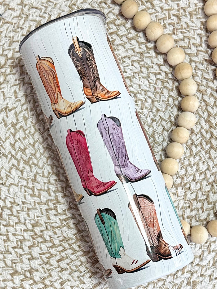 Western Boots 20oz Tumbler