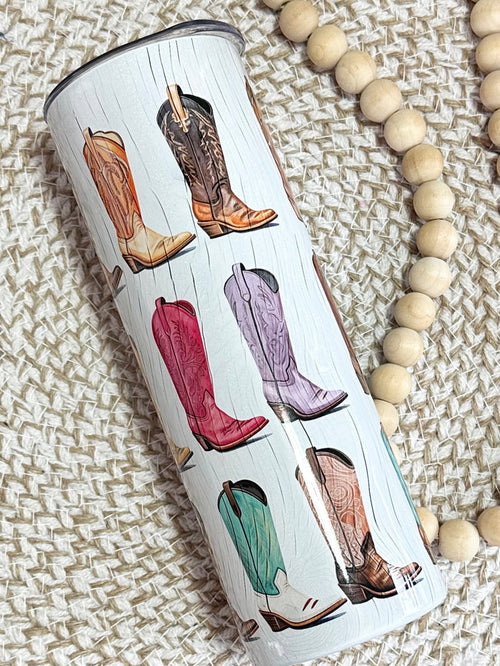 Western Boots 20oz Tumbler