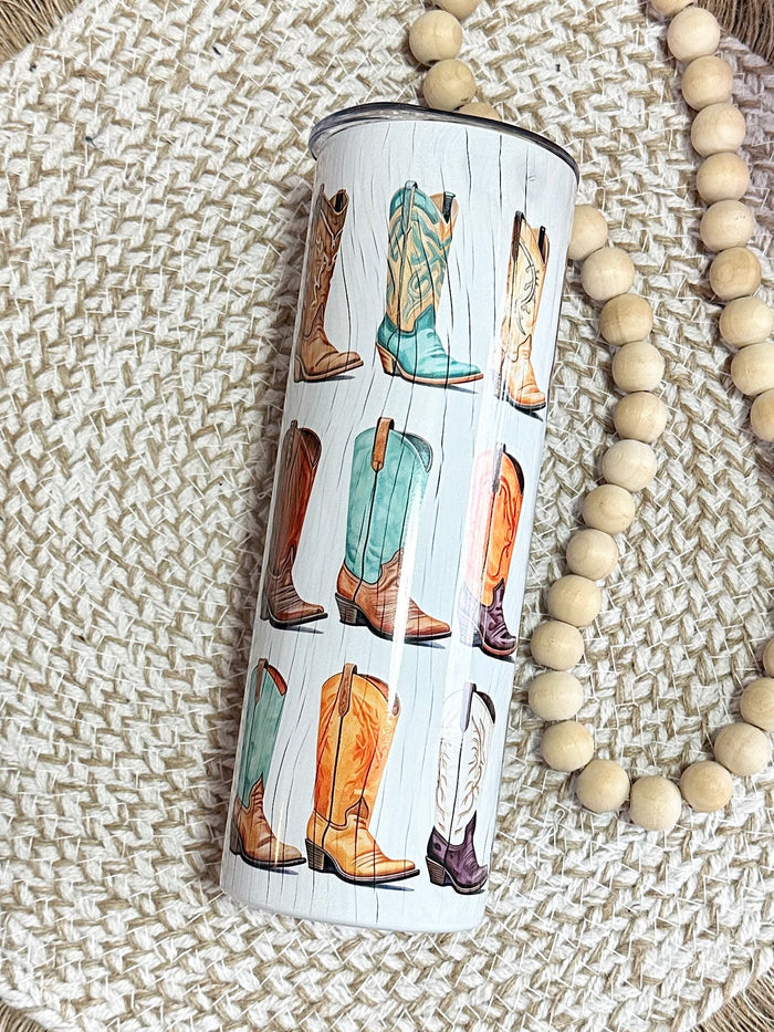 Western Boots 20oz Tumbler