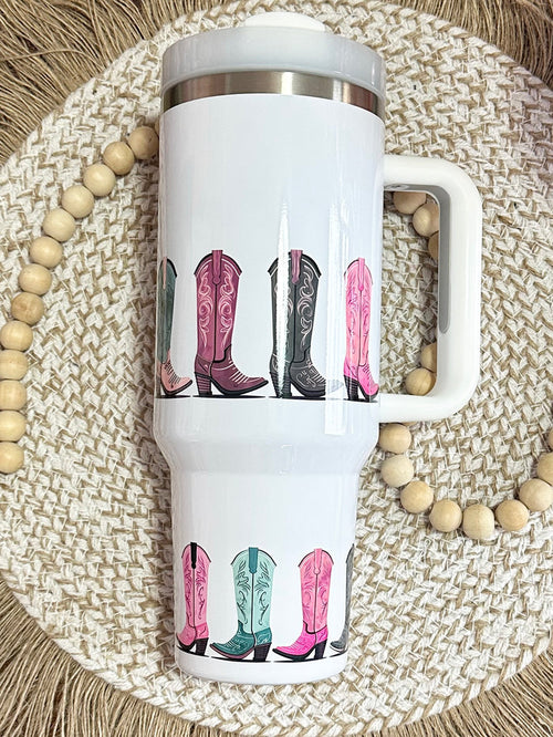 Western Boots 40oz Tumbler