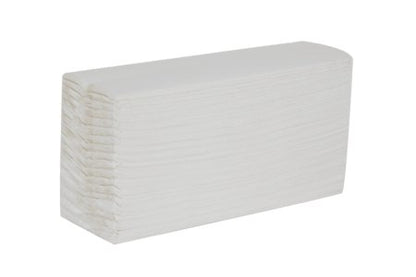 White C Fold Paper Hand Towels 15 x 157 Sheets - Franklins