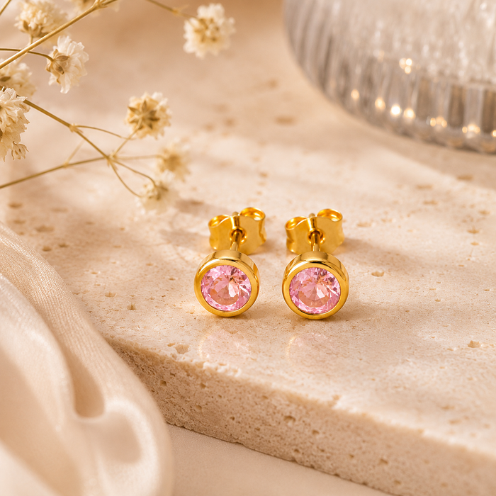 Wolff Jewelry - Crystal - rosa