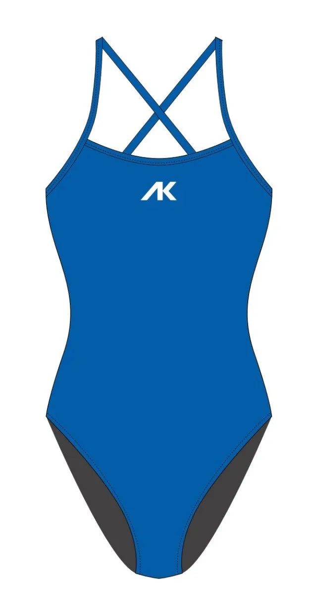 Women's AK Tieback Swimsuit in Antigua, featuring a stylish design with adjustable tieback and vibrant swimwear details.