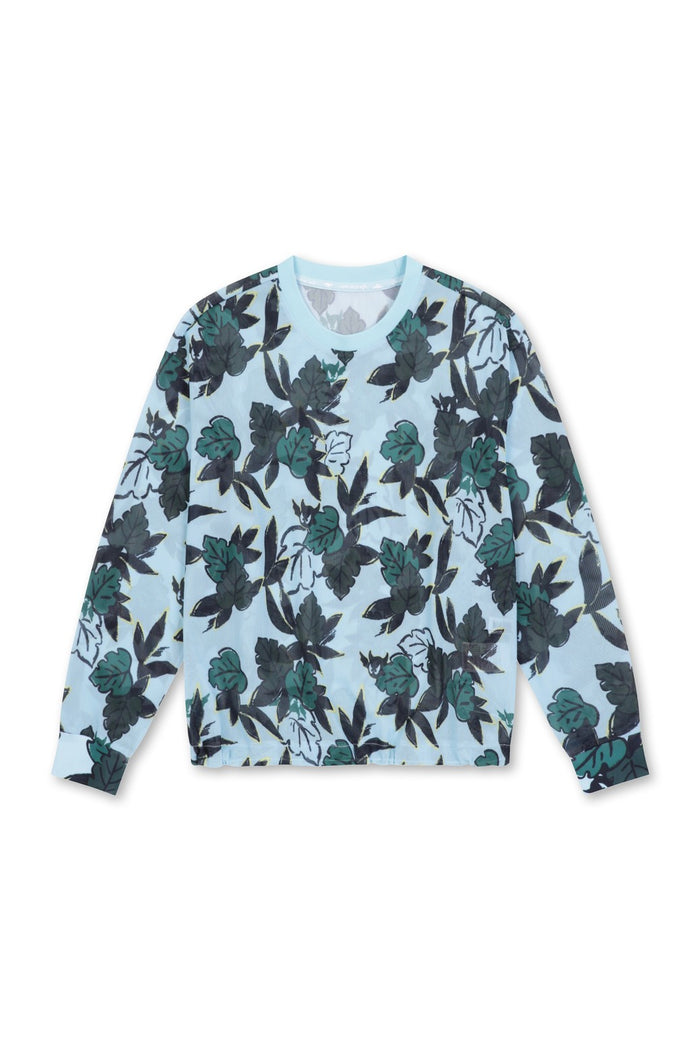 Women's ATHLETIC Forest Mesh Pullover Blue