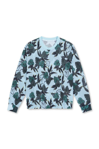 Women's ATHLETIC Forest Mesh Pullover Blue