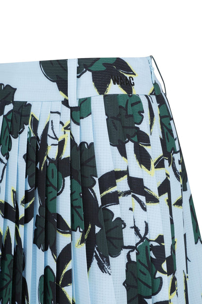 Women's ATHLETIC Forest Pleats Skort Blue