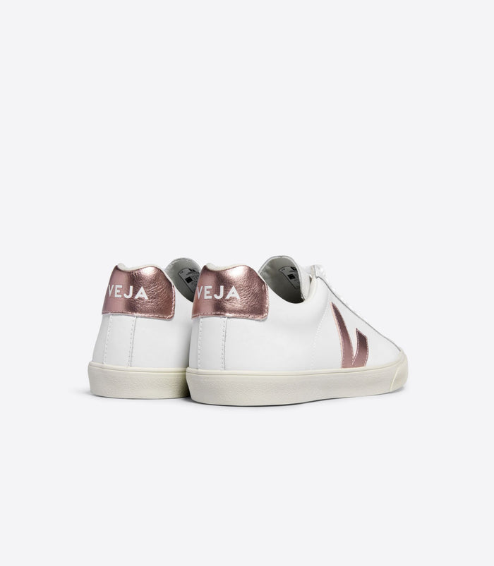 Women's Esplar Logo  Leather Extra-White Nacre