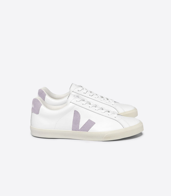 Women's Esplar Logo  Leather Extra-White Parme