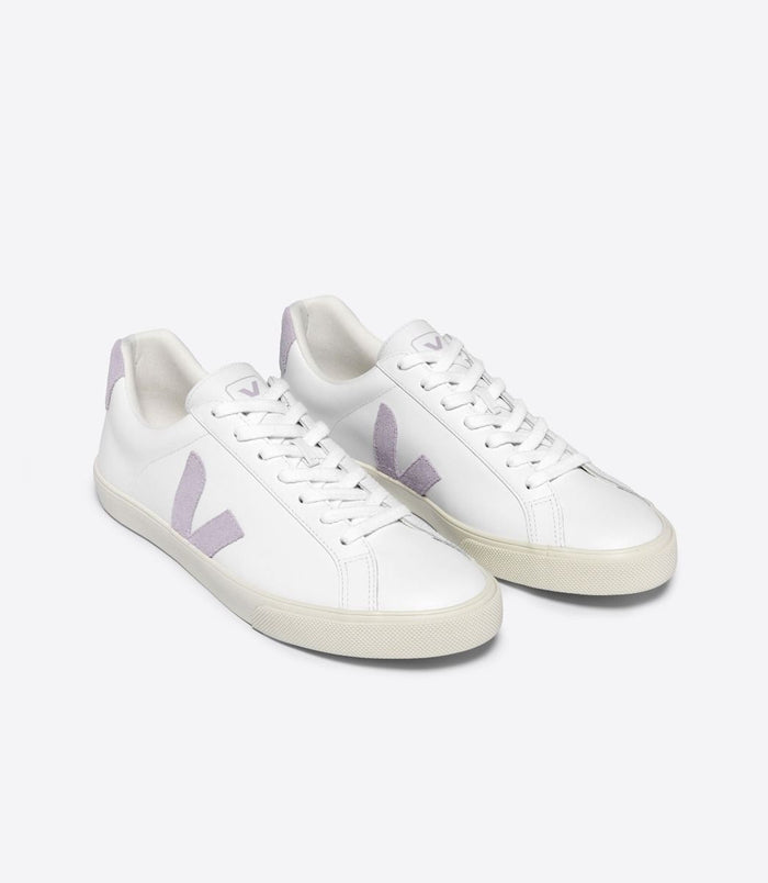 Women's Esplar Logo  Leather Extra-White Parme