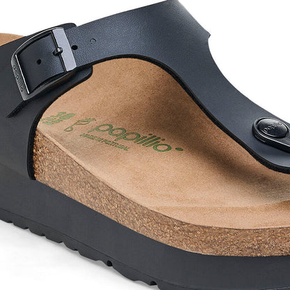 Women's Gizeh Flex Platform Birko-Flor Black Regular/Wide
