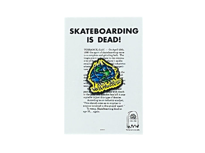 World Scribble Pin