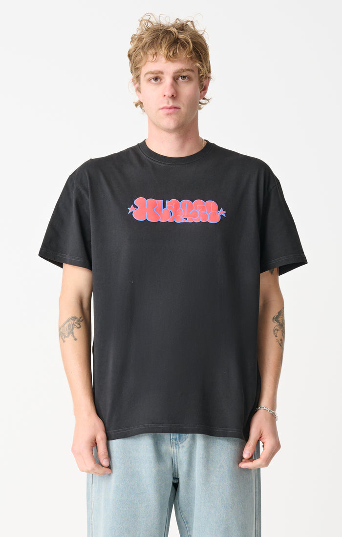 X-Large - Bubble T-Shirt - Pigment Black