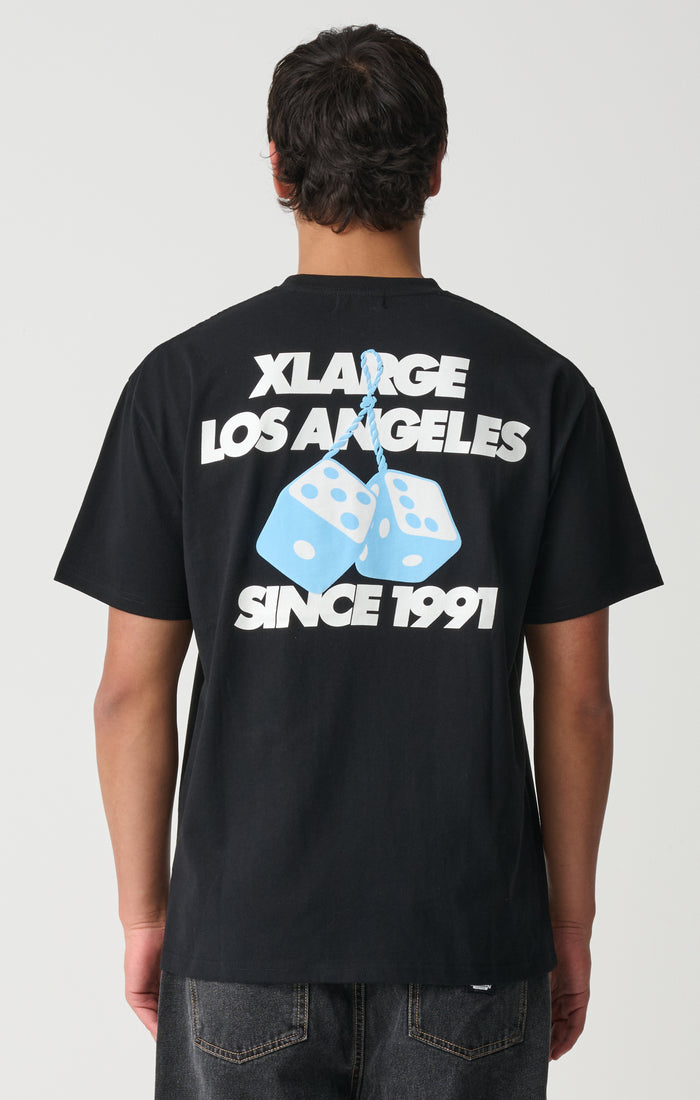 X-Large - Dice T-Shirt - Black