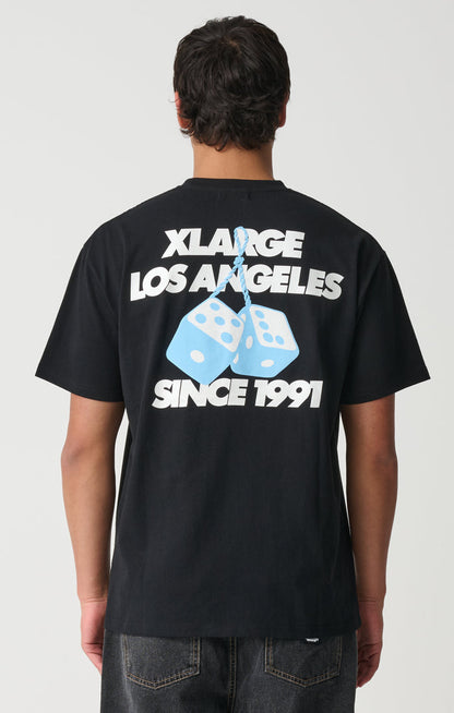 X-Large - Dice T-Shirt - Black